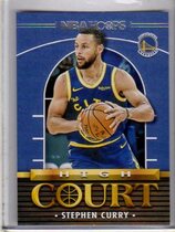2021 Panini NBA Hoops High Court #1 Stephen Curry