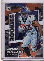 2021 Donruss Optic Rookie Gridiron Kings #RGK-13 Javonte Williams