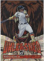 2022 Donruss Unleashed Vector #5 Ronald Acuna Jr.