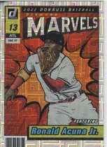 2022 Donruss Marvels Vector #M-4 Ronald Acuna Jr.