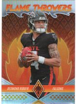 2022 Panini Phoenix Flame Throwers #FT-28 Desmond Ridder