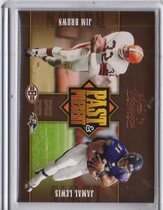 2005 Donruss Classics Past and Present Bronze #PP-6 Jamal Lewis|Jim Brown