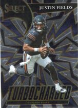 2021 Panini Select Turbocharged #4 Justin Fields