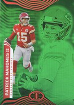 2022 Panini Illusions Trophy Collection Emerald #44 Patrick Mahomes Ii
