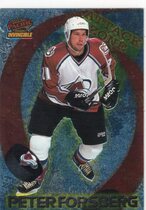 1997 Pacific Invincible Attack Zone #5 Peter Forsberg