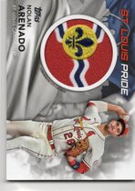 2022 Topps City Flag Patch Commemorative Relics #CFP-NA Nolan Arenado