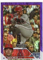 2023 Topps Update Purple Foil #US329 Zach Neto