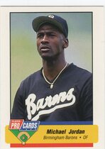 1994 Fleer ProCards Birmingham Barons #633 Michael Jordan