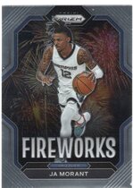 2022 Panini Prizm Fireworks #7 Ja Morant