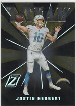 2022 Panini Zenith Z-Team #3 Justin Herbert