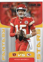 2019 Score Fantasy Stars #FS-1 Patrick Mahomes