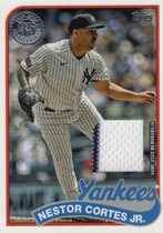 2024 Topps 1989 Topps Relics #89BR-NC Nestor Cortes Jr.