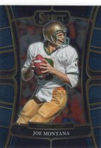 2023 Panini Select Draft Picks Blue #95 Joe Montana