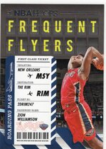 2020 Panini NBA Hoops Frequent Flyers #4 Zion Williamson