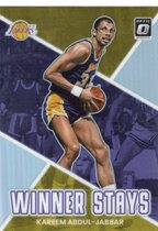 2022 Donruss Optic Winner Stays Holo #17 Kareem Abdul-Jabbar