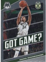 2019 Panini Mosaic Got Game #25 Giannis Antetokounmpo