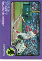 2022 Topps Heritage High Number Chrome Hot Box Refractor #605 Bryson Stott