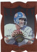 1997 Leaf Fractal Matrix Die-Cuts #192 John Elway