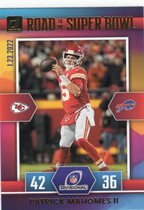 2022 Donruss Road to the Super Bowl Divisional Round #4 Patrick Mahomes Ii