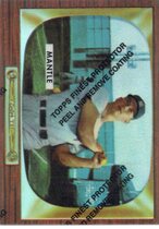 1996 Topps Mickey Mantle Commemorative Finest Refractors #5 Mickey Mantle