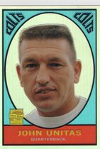 2000 Topps Chrome Unitas Reprints Refractors #R11 Johnny Unitas