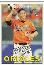 2016 Topps Heritage High Number #721 Hyun-Soo Kim