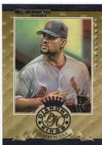 2001 Donruss Rookies Diamond Kings #RDK-3 Albert Pujols