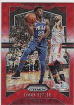 2019 Panini Prizm Prizm Ruby Wave #246 Jimmy Butler