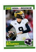 2024 Score 35th Anniversary Rookie #8 J.J. Mccarthy