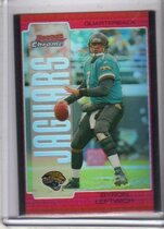 2005 Bowman Chrome Red Refractors #107 Byron Leftwich