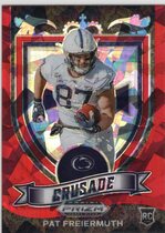 2021 Panini Prizm Draft Picks Red Ice Prizm #173 Pat Freiermuth