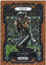 2023 Panini Prizm Orange Ice Prizm #236 A.J. Brown