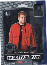 2019 Panini NBA Hoops Premium Stock Back Stage Pass #3 Luka Doncic