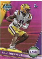 2023 Bowman Chrome University Pink Refractor #8 Brian Thomas Jr.