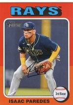 2024 Topps Heritage #50 Isaac Paredes