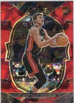 2022 Panini Select Red Cracked Ice Prizm #91 Nikola Jovic