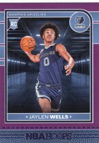 2024 Panini NBA Hoops Purple #269 Jaylen Wells