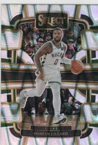 2023 Panini Select Tectonic Prizm #63 Damian Lillard