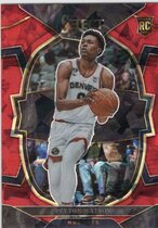 2022 Panini Select Red Cracked Ice Prizm #74 Peyton Watson