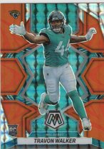 2022 Panini Mosaic Reactive Orange Mosaic #286 Travon Walker