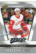 2025 Upper Deck MVP Silver Script #242 Carter Mazur
