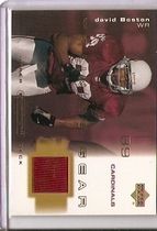 2001 Upper Deck Ovation Training Gear #T-BO David Boston