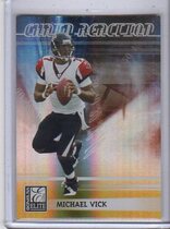 2006 Donruss Elite Chain Reaction Gold #CR-16 Michael Vick