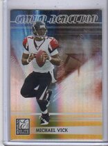 2006 Donruss Elite Chain Reaction Gold #16 Michael Vick