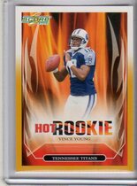 2006 Score Hot Rookies Gold Zone #2 Vince Young