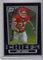 2007 Topps Draft Picks and Prospects Chrome Black #2 Larry Johnson