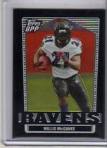 2007 Topps Draft Picks and Prospects Chrome Black #3 Willis Mcgahee