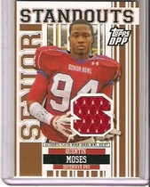 2007 Topps Draft Picks and Prospects Senior Standout Jersey #SS-QM Quentin Moses