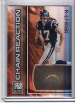 2007 Donruss Elite Chain Reaction Black #25 Philip Rivers