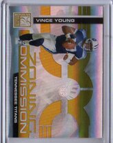 2007 Donruss Elite Zoning Commission Gold #ZC-1 Vince Young